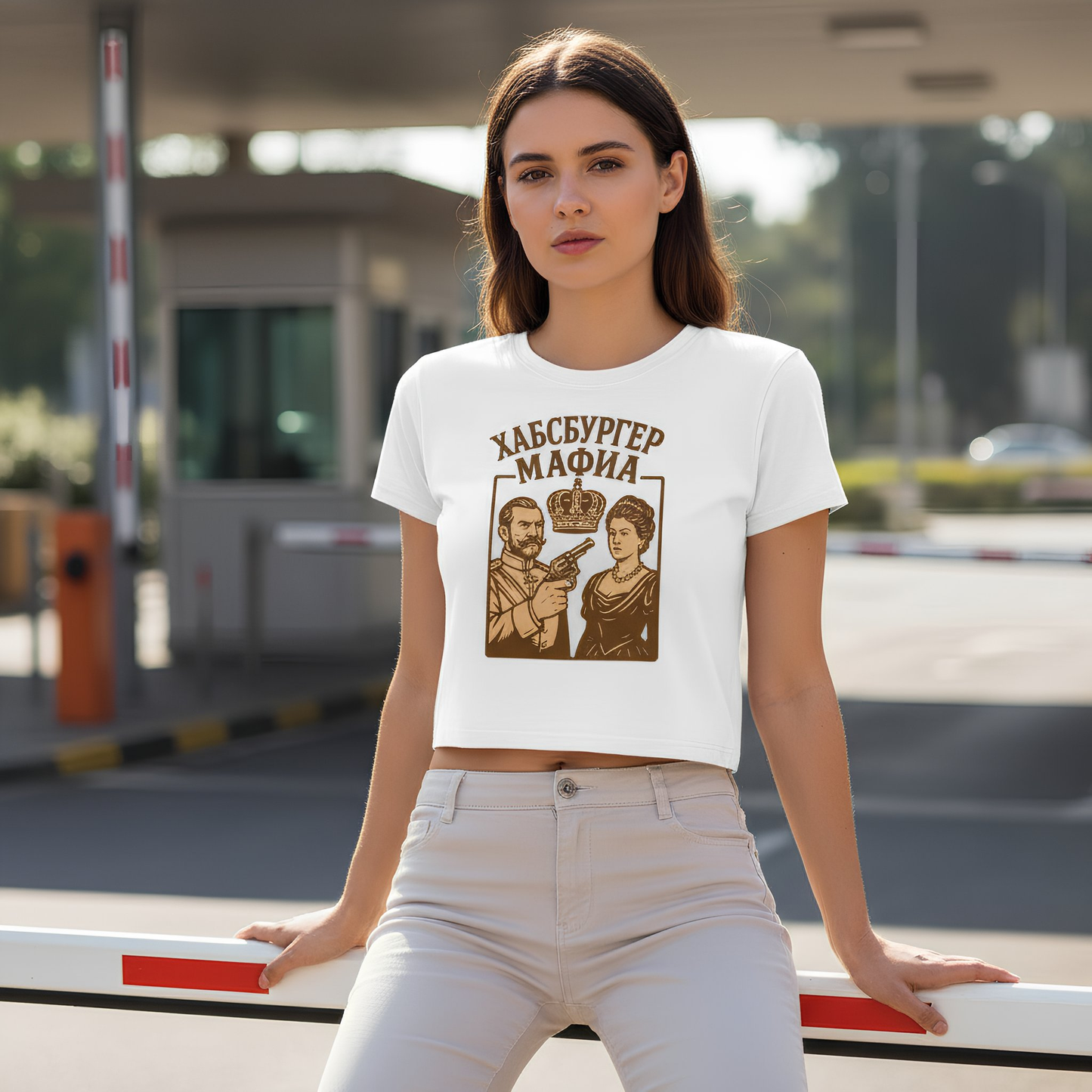 Strizzi Boutique "Habsburg Mafia"- Women’s crop top KYR