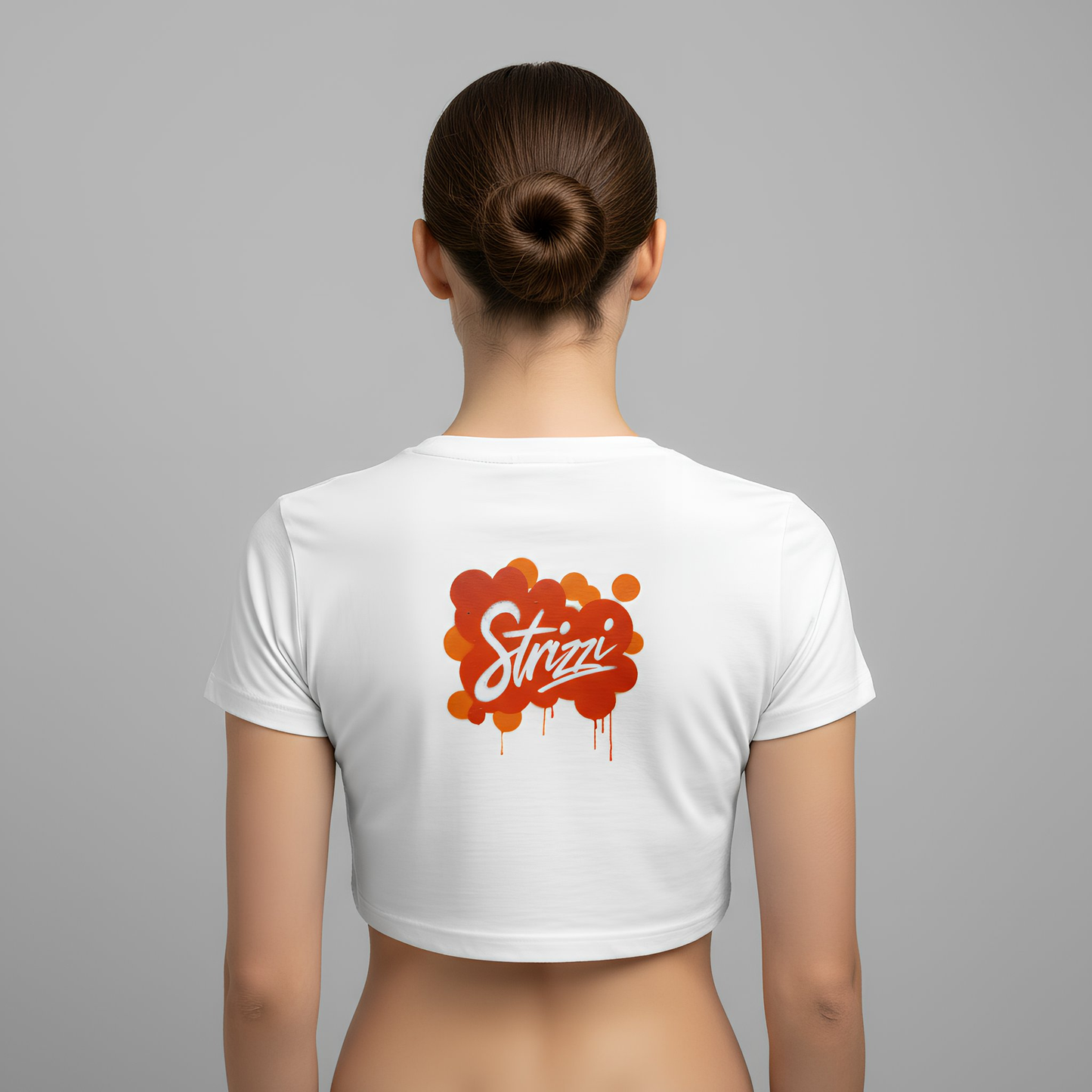 Strizzi Boutique "Spray"- Women’s crop top hinten