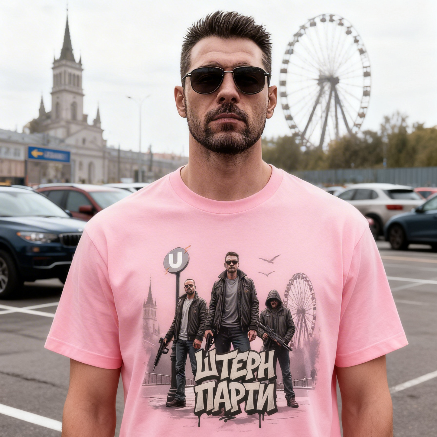 Strizzi Boutique "Stern Partie" -Unisex T-Shirt kry