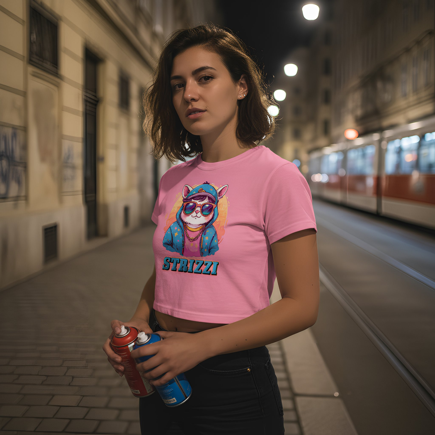 Strizzi Boutique "Strizzi Mieze" - Women’s crop top vorne