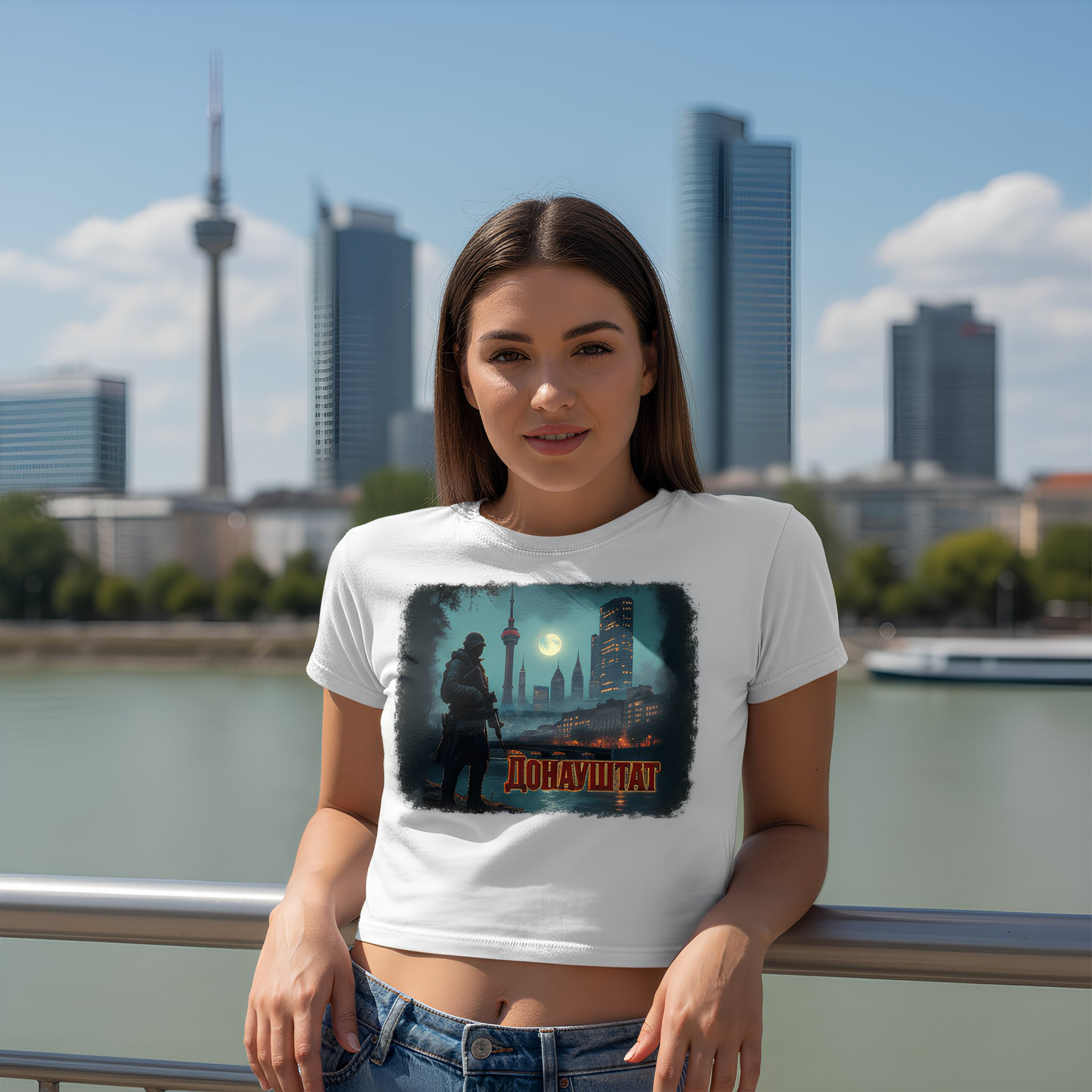 Strizzi Boutique "Donaustadt" - Women’s crop top KYR