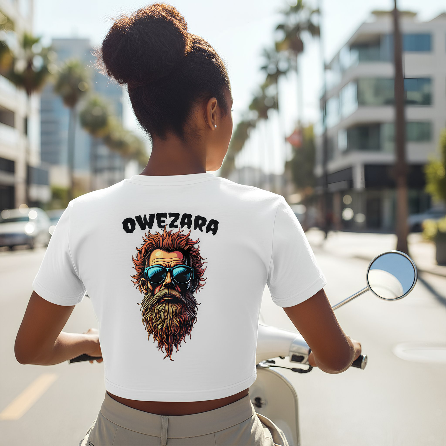 Strizzi Boutique "Owezara"- Women’s crop top vorne
