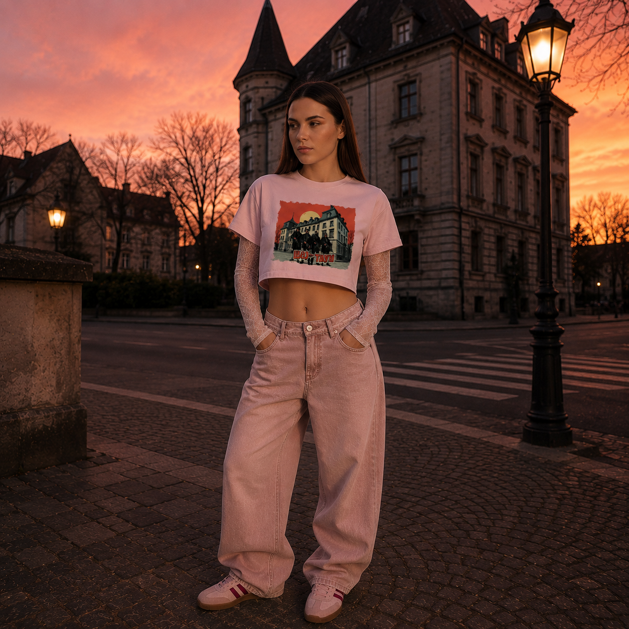 Strizzi Boutique "J-Town" - Women’s crop top kyr