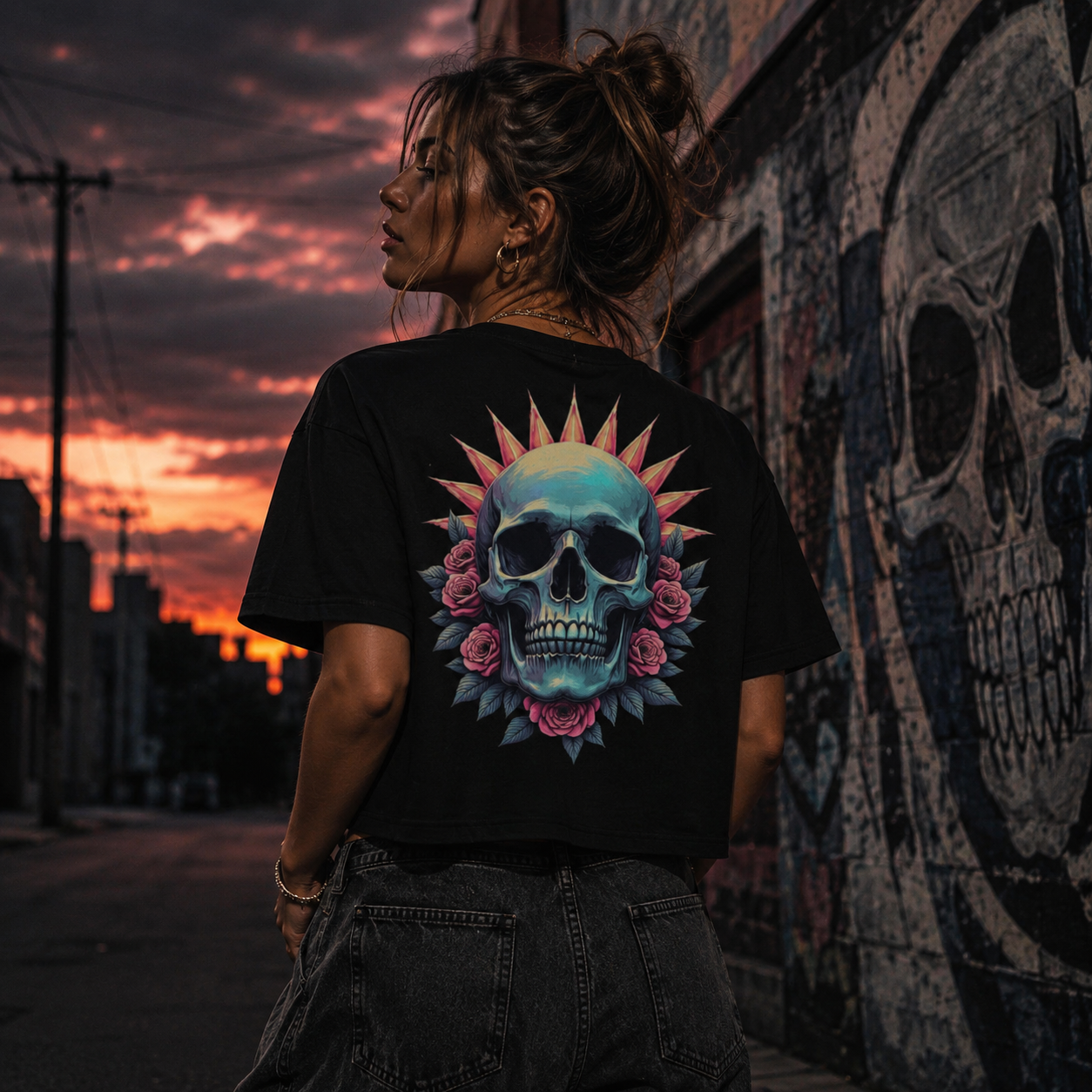 Strizzi Boutique "Rose & Ruin"- Women’s crop top
