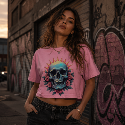 Strizzi Boutique "Rose & Ruin"- Women’s crop top