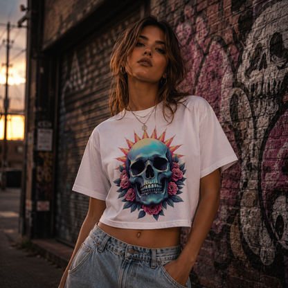 Strizzi Boutique "Rose & Ruin"- Women’s crop top