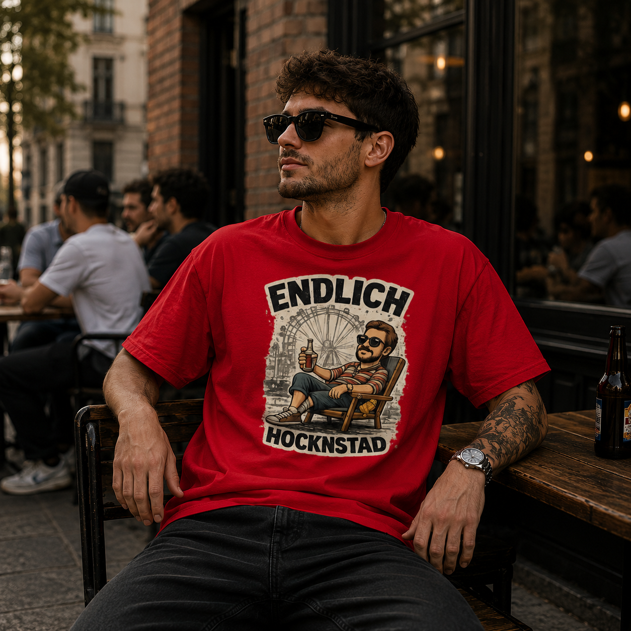 Strizzi Boutique "Endlich Hocknstad 2" - Unisex T-Shirt