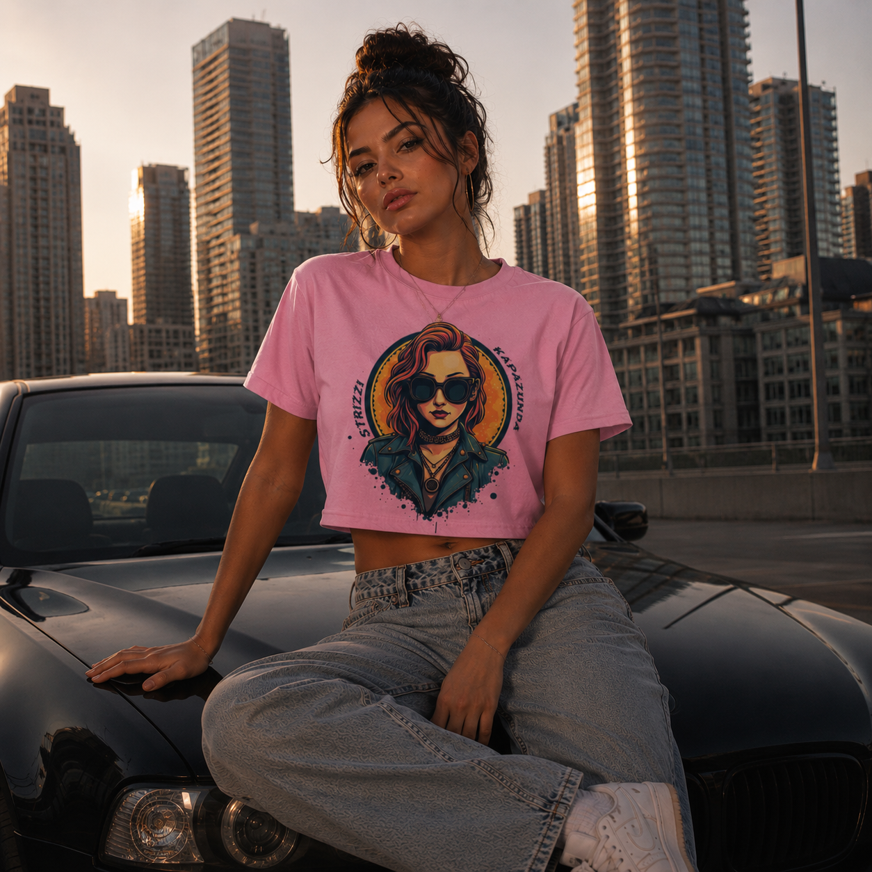 Strizzi Boutique "Kapazunda" - Women’s crop top vorne