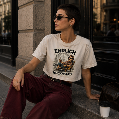 Strizzi Boutique "Endlich Hocknstad 2" - Women’s crop top