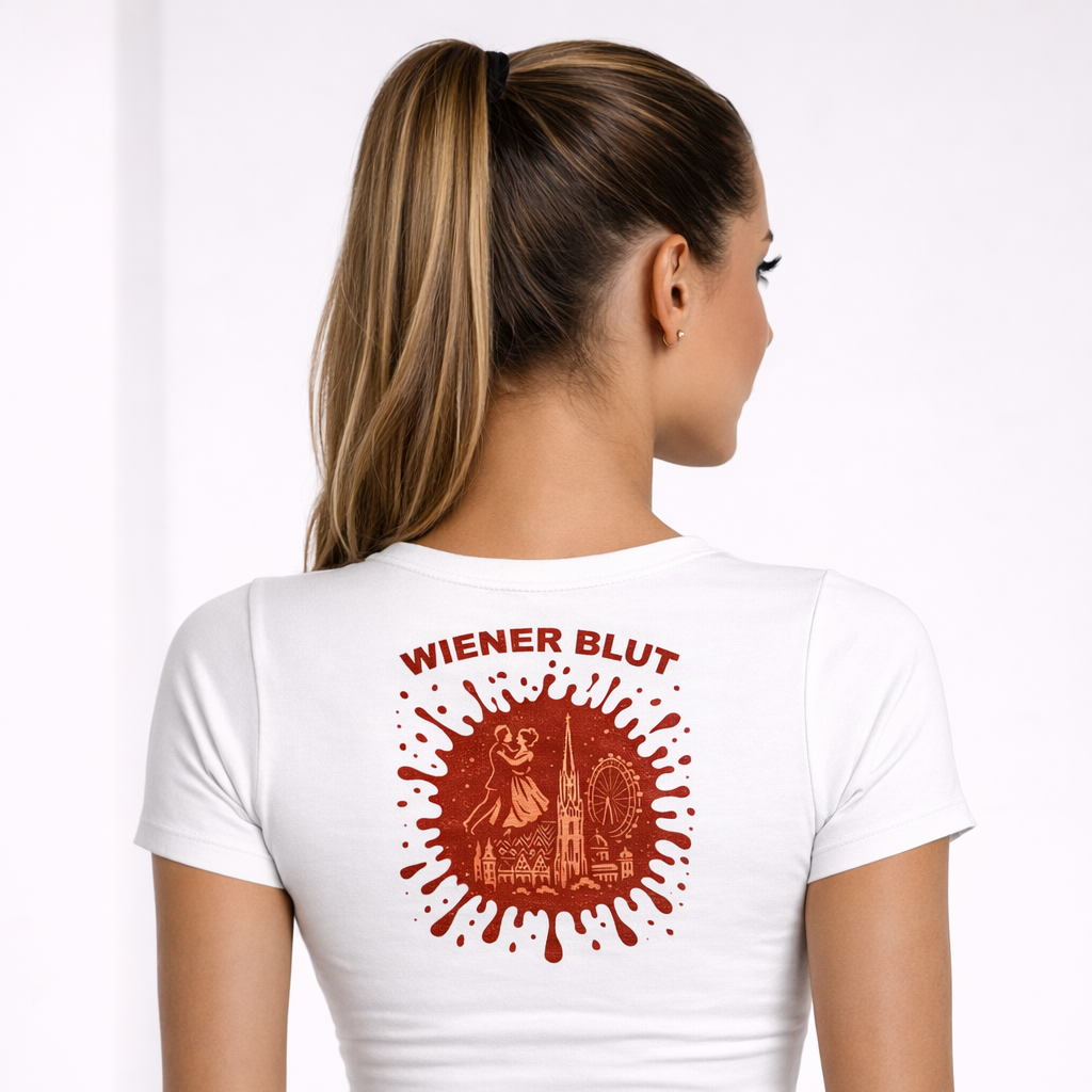 Strizzi Boutique "Wiener Blut"- Women’s crop top DE