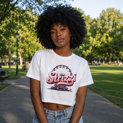 Strizzi Boutique "Strizzi Spin" - Women’s crop top vorne