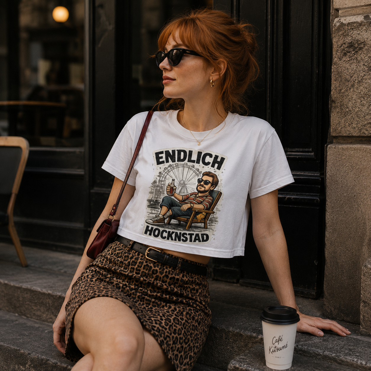 Strizzi Boutique "Endlich Hocknstad 2" - Women’s crop top