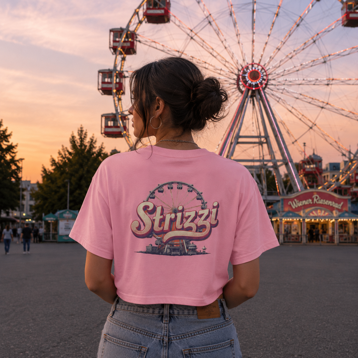 Strizzi Boutique "Strizzi Spin" - Women’s crop top vorne