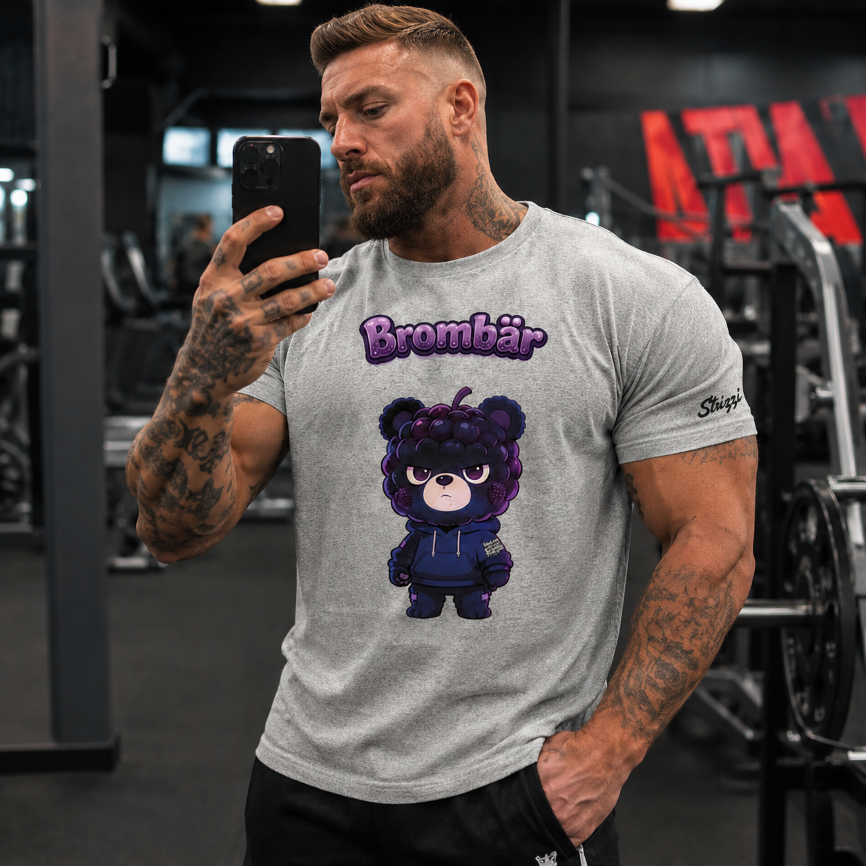 Strizzi Boutique "Brombär" - Unisex classic tee DE Vorne