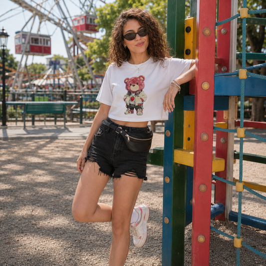 Strizzi Boutique "Soda Himbär" - Women’s crop top Vorne