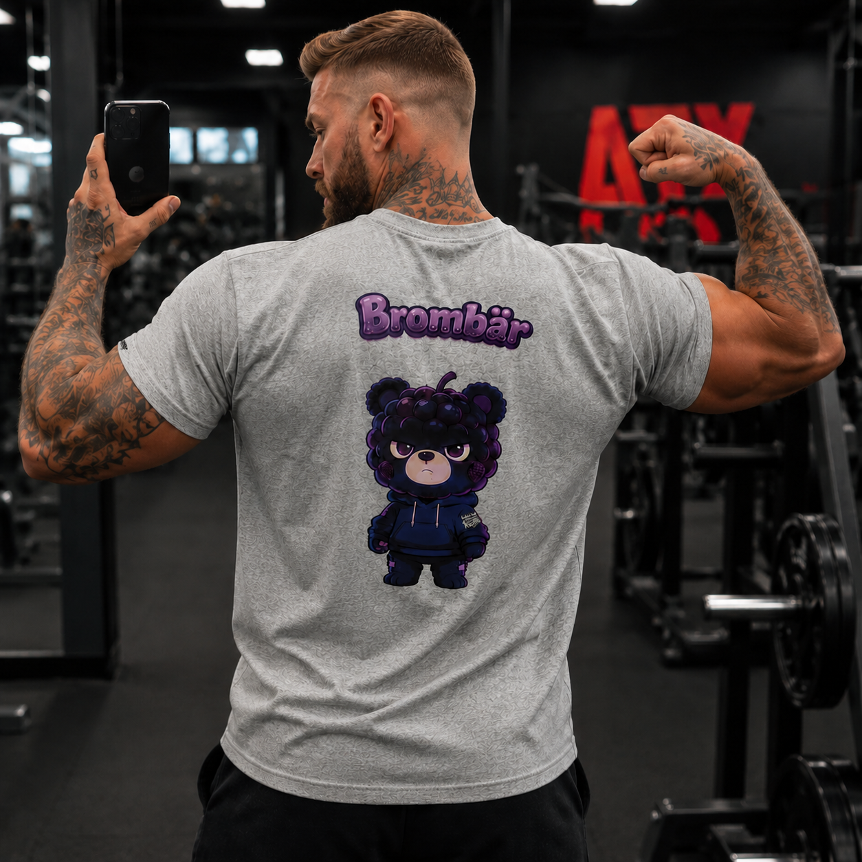 Strizzi Boutique "Brombär" - Unisex classic tee DE Hinten