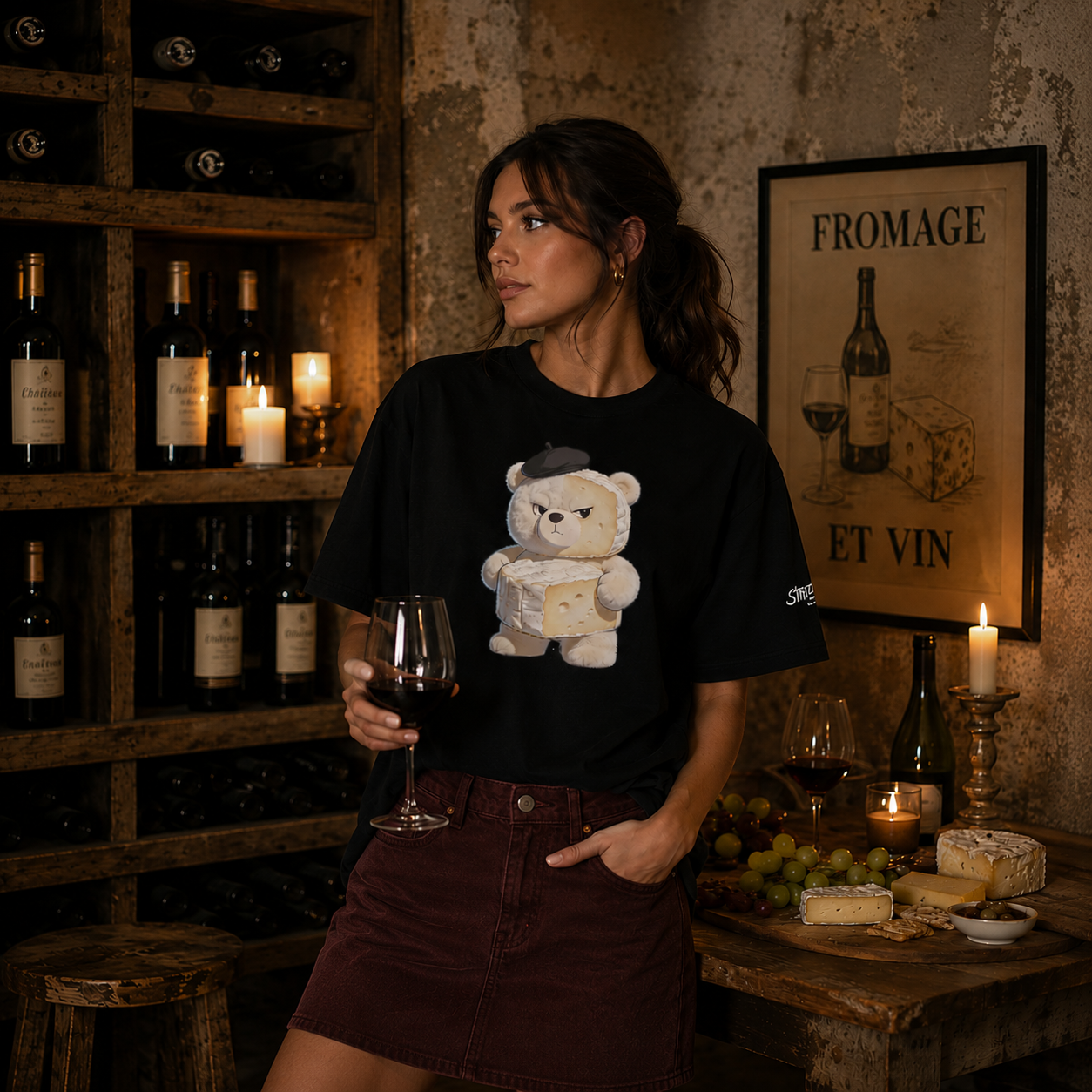 Strizzi Boutique "Gschmackigster" ohne Schrift - Unisex classic tee Vorne