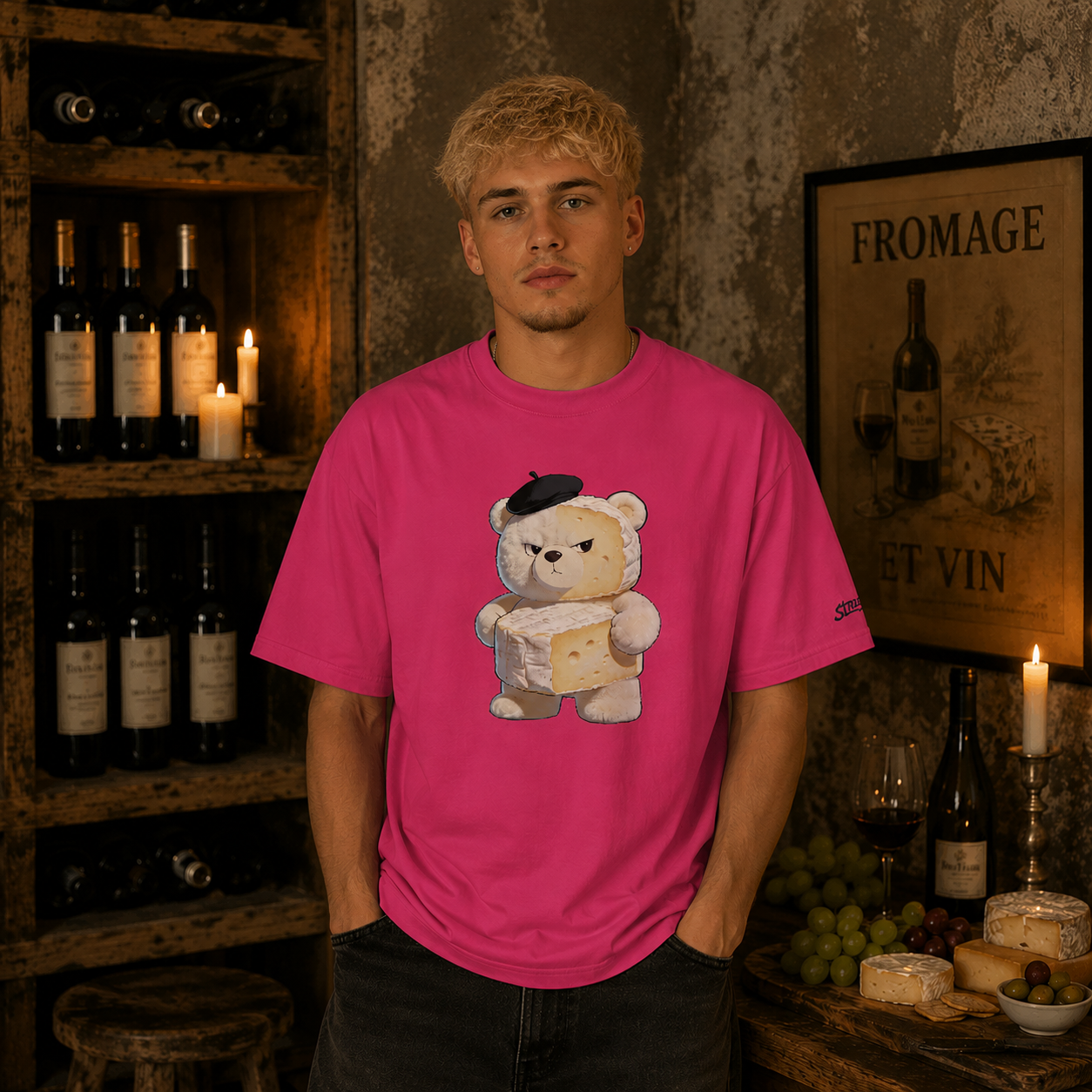 Strizzi Boutique "Gschmackigster" ohne Schrift - Unisex classic tee Vorne