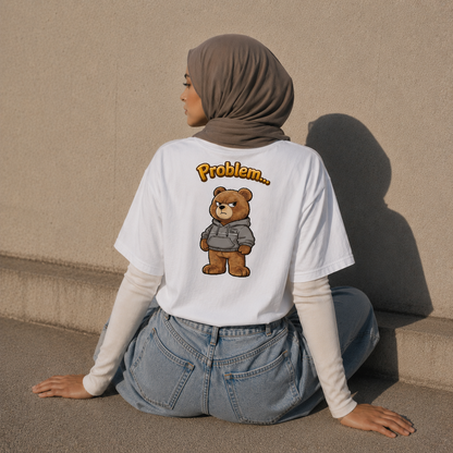 Strizzi Boutique "Problembär" - Women’s crop top DE Hinten