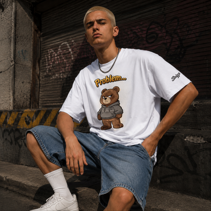 Strizzi Boutique "Problembär" - Unisex classic tee DE Vorne