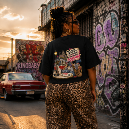 Strizzi Boutique "Tatatn sie sich ihnen jetzt endlich schleichn" - Women’s crop top