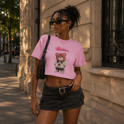 Strizzi Boutique "Soda Himbär" - Women’s crop top KYR Vorne