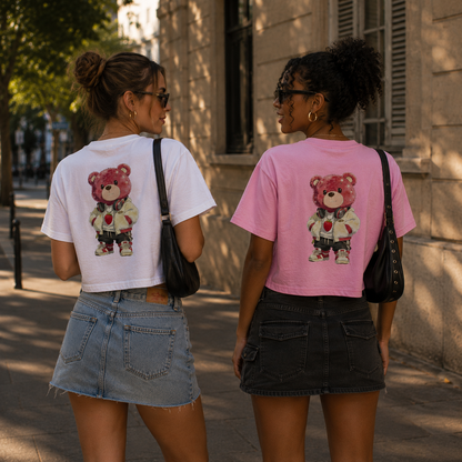 Strizzi Boutique "Soda Himbär" - Women’s crop top KYR Hinten
