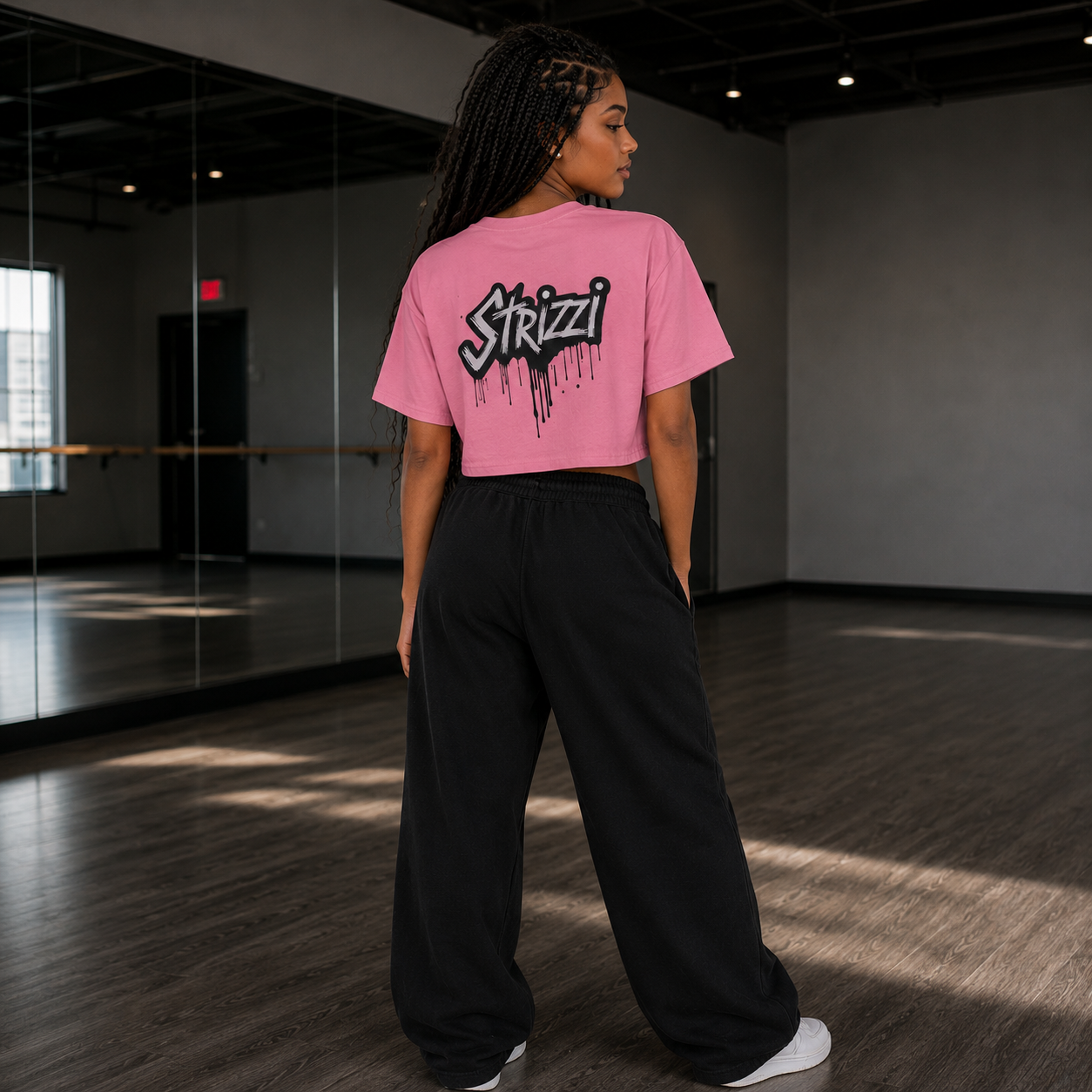 Strizzi Boutique "Scream" - Women’s crop top Hinten