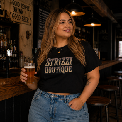 Strizzi Boutique "Saloon" - Women’s crop top Vorne