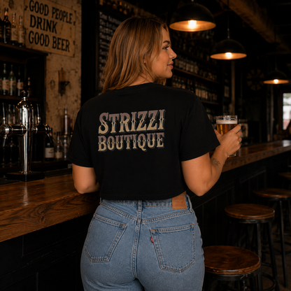 Strizzi Boutique "Saloon" - Women’s crop top Hinten