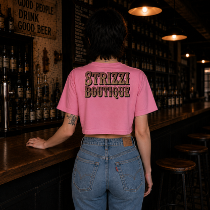 Strizzi Boutique "Saloon" - Women’s crop top Hinten
