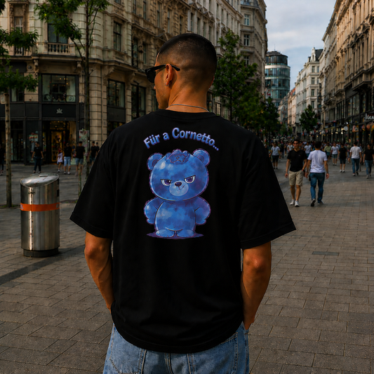 Strizzi Boutique "Cornetto" - Unisex classic tee DE Hinten