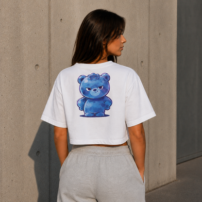 Strizzi Boutique "Cornetto" ohne Schrift - Women’s crop top Hinten