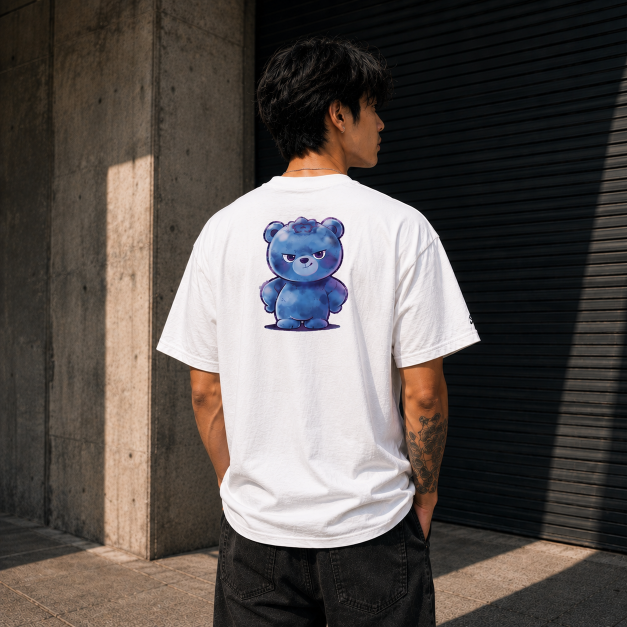 Strizzi Boutique "Cornetto" ohne Schrift - Unisex classic tee Hinten