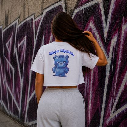 Strizzi Boutique "Cornetto" - Women’s crop top KYR Hinten