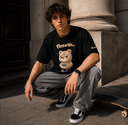 Strizzi Boutique "Putzbär" - Unisex classic tee DE Vorne
