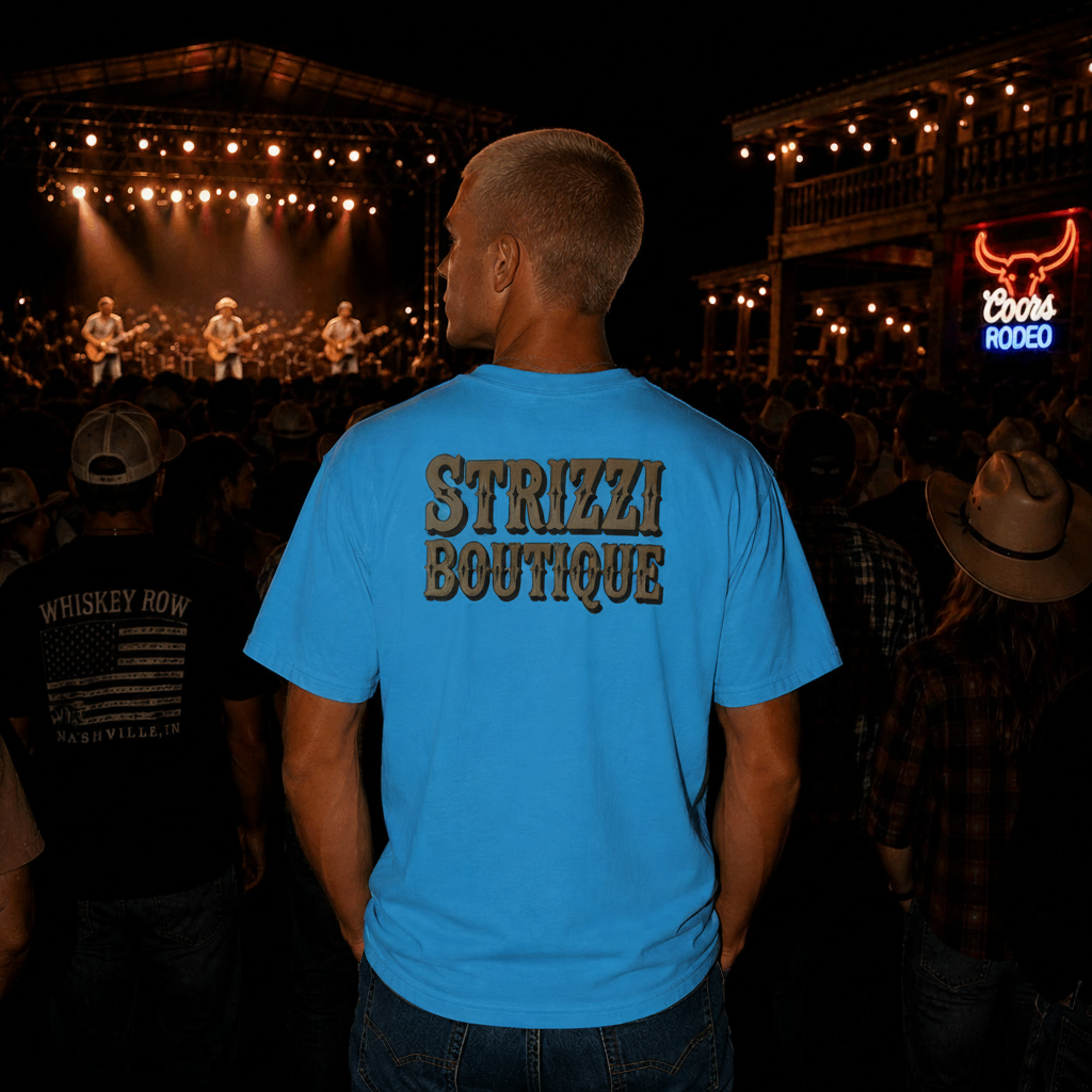 Strizzi Boutique "Saloon" - Unisex classic tee Hinten