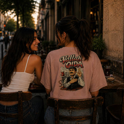 Strizzi Boutique "Vallah Oida" - Women’s crop top Hinten