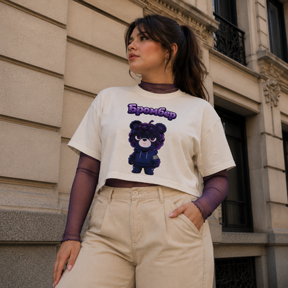 Strizzi Boutique "Brombär" - Women’s crop top KYR Vorne