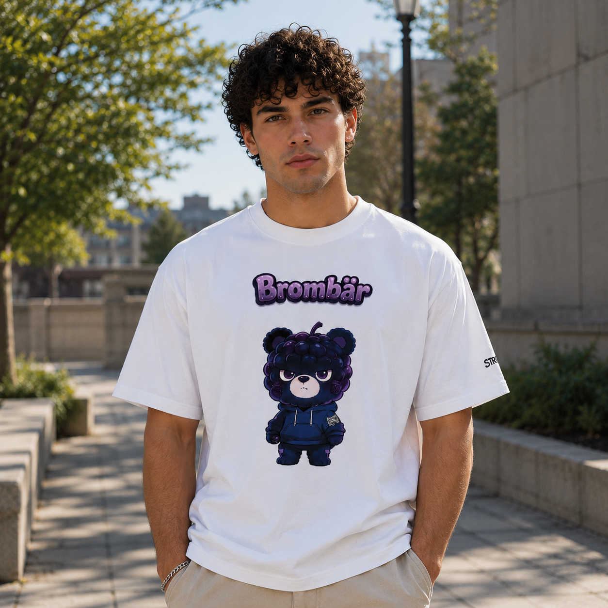 Strizzi Boutique "Brombär" - Unisex classic tee DE Vorne