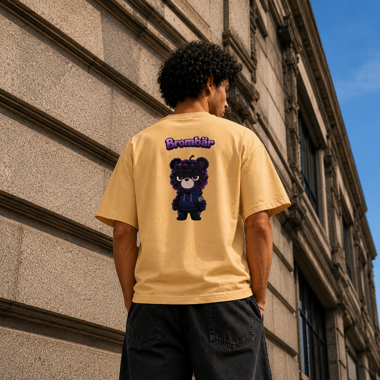 Strizzi Boutique "Brombär" - Unisex classic tee DE Hinten