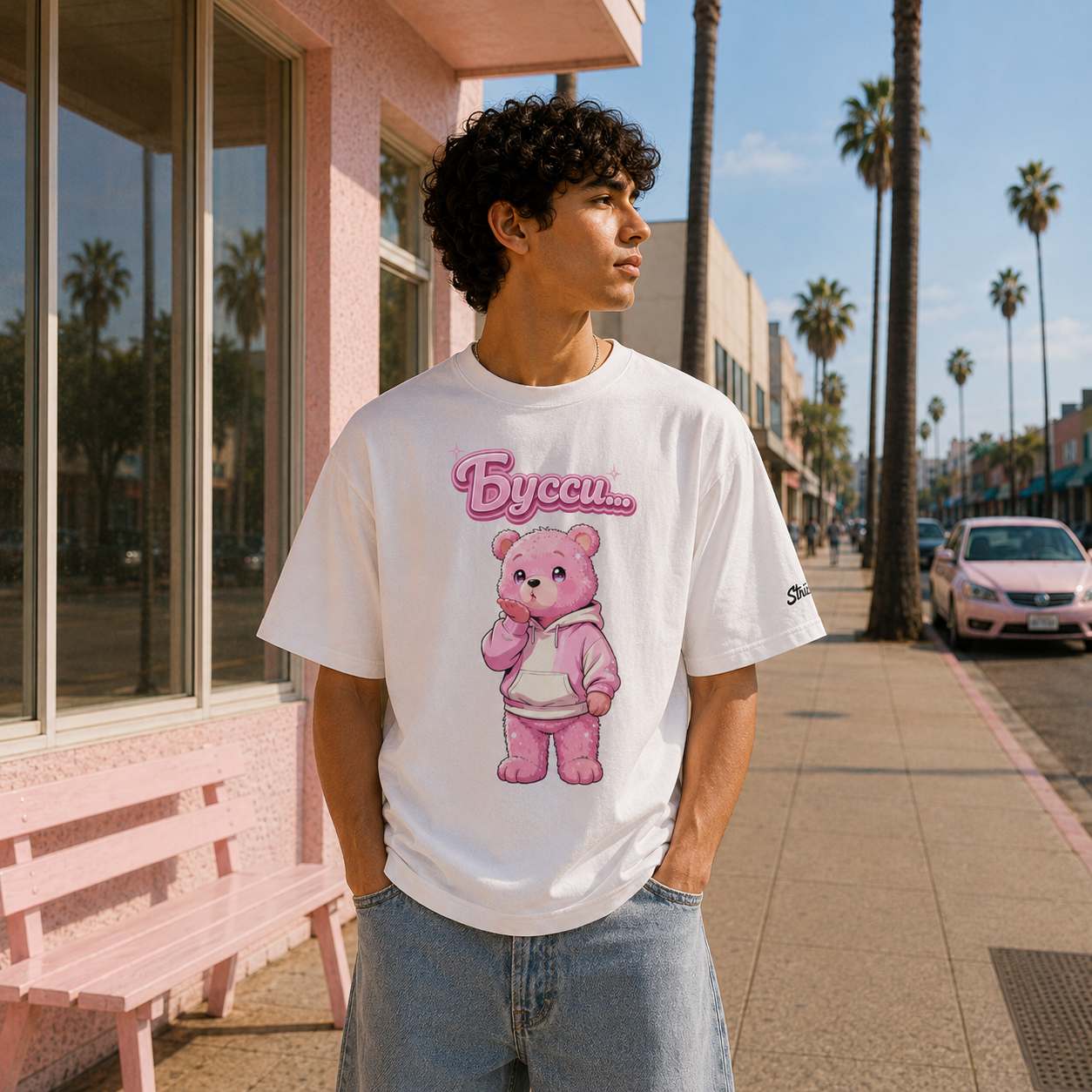 Strizzi Boutique "Bussibär" - Unisex classic tee KYR Vorne