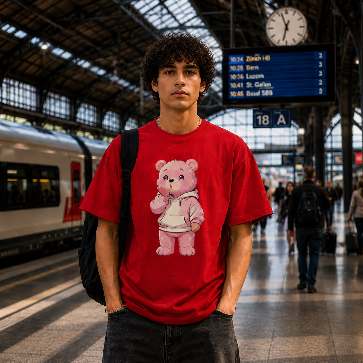 Strizzi Boutique "Bussibär" ohne Schrift - Unisex classic tee Vorne