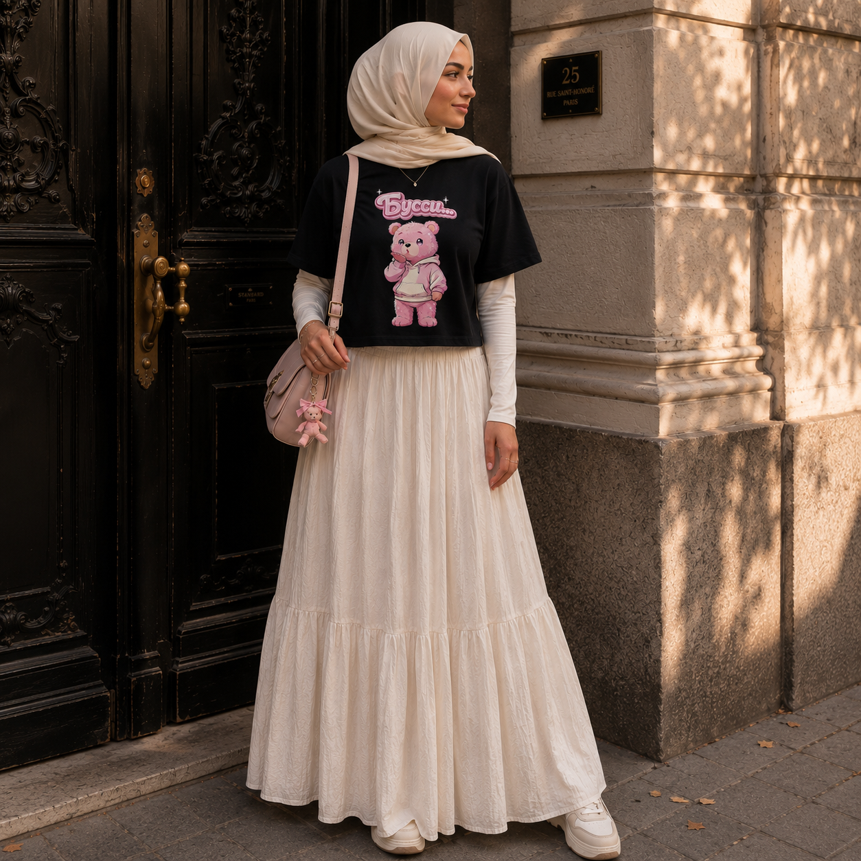 Strizzi Boutique "Bussibär" - Women’s crop top KYR Vorne
