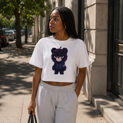 Strizzi Boutique "Brombär" ohne Schrift - Women’s crop top Vorne