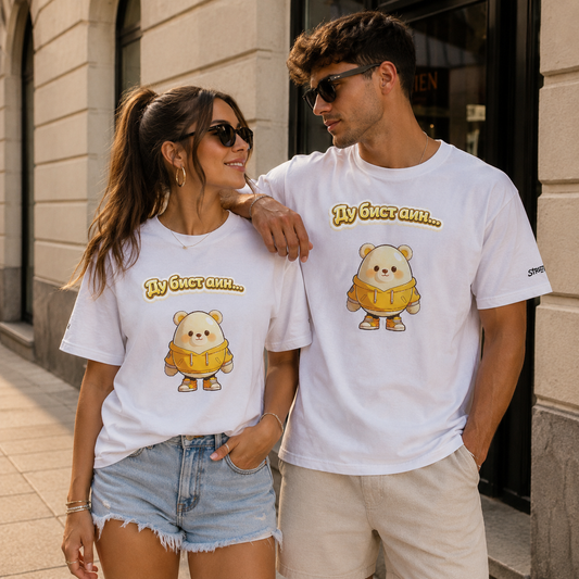 Strizzi Boutique "Eierbär" - Unisex classic tee KYR Vorne