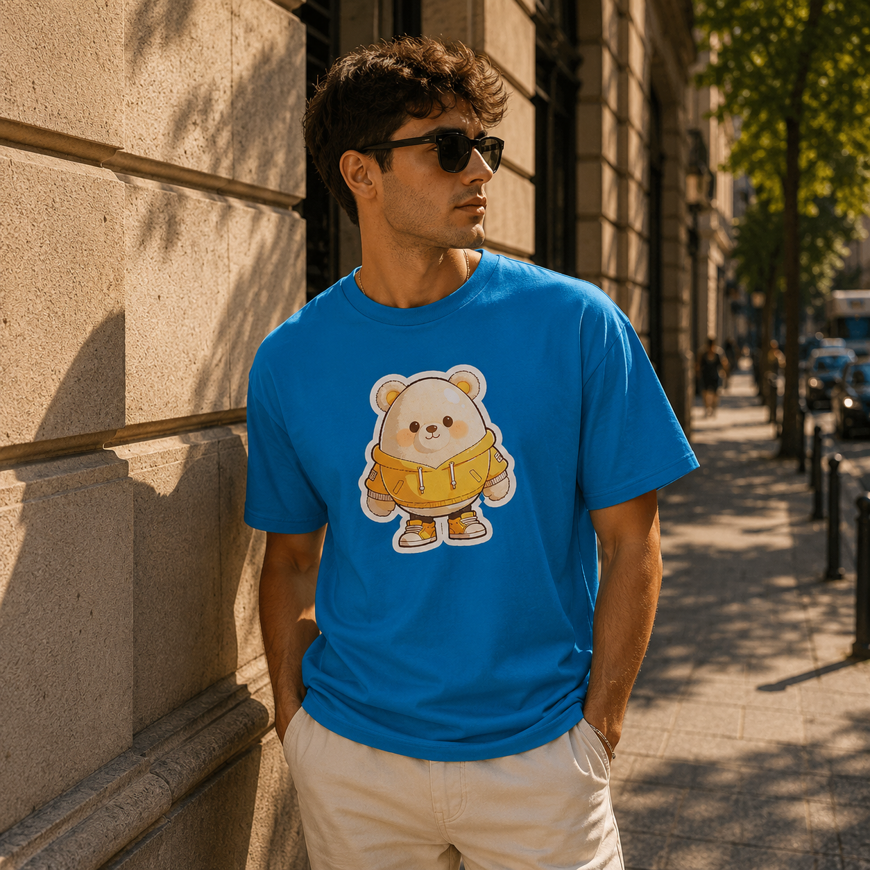 Strizzi Boutique "Eierbär" ohne Schrift - Unisex classic tee Vorne