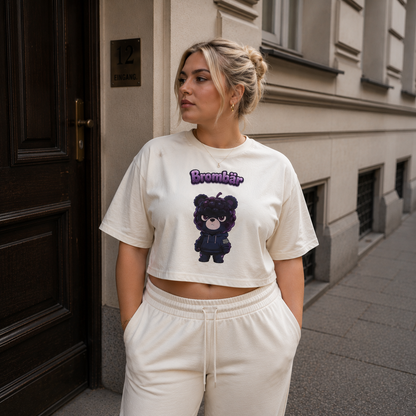 Strizzi Boutique "Brombär" - Women’s crop top DE Vorne