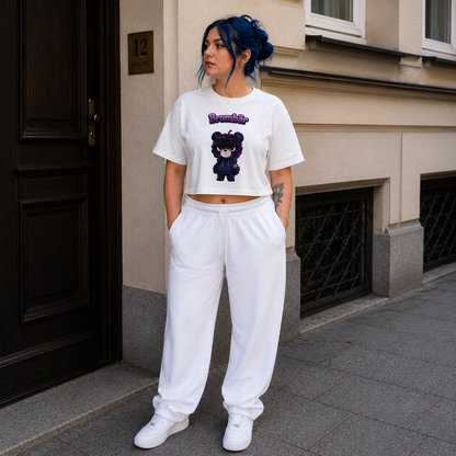 Strizzi Boutique "Brombär" - Women’s crop top DE Vorne