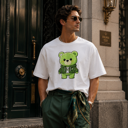 Strizzi Boutique "Hustinettenbär" ohne Schrift - Unisex classic tee Vorne